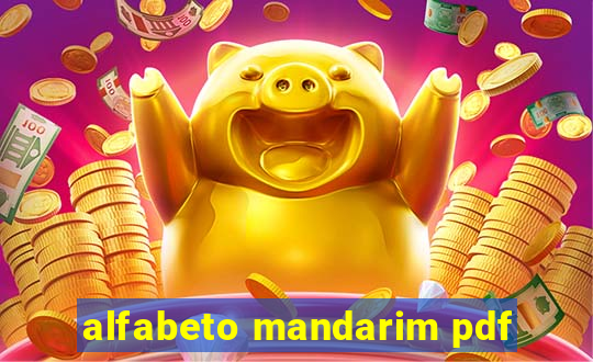 alfabeto mandarim pdf